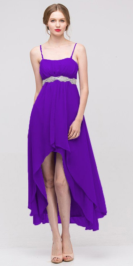 Royal Blue and Purple Dresses